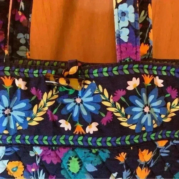 Vera Bradley Midnight Blues Tote - Picture 8 of 16